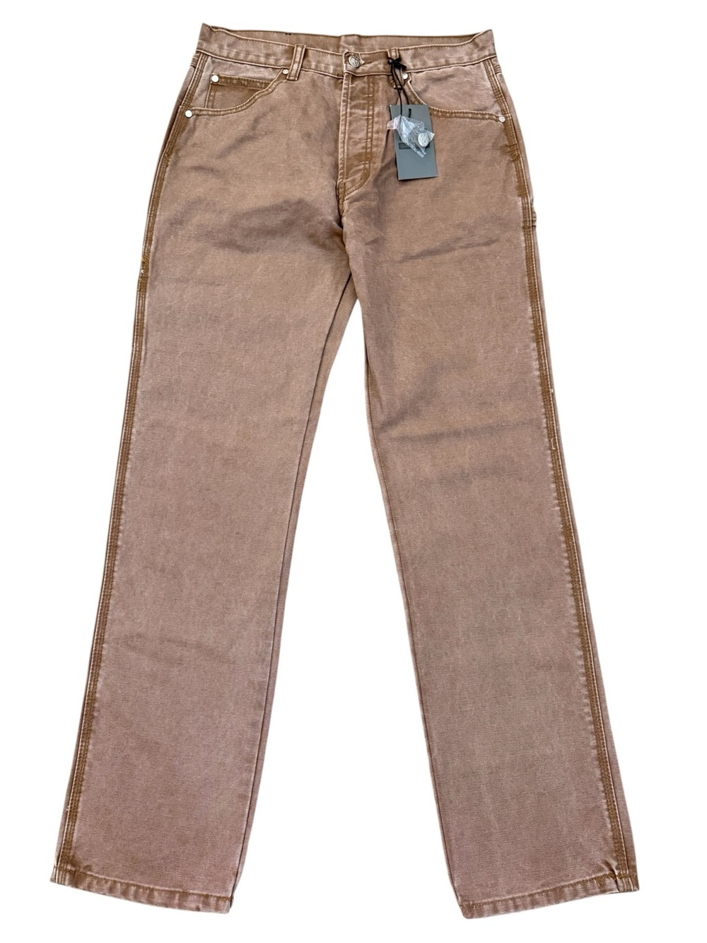 Locust and Wild Honey Good Carpenter Pants 29 Fits 30x32 Heavyweight NWT MNML - Picture 2 of 16